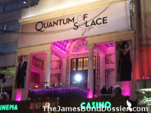 The Quantum of Solace world premiere in London's Leicester Square