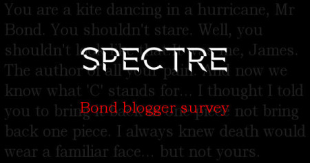 Bond blogger survey